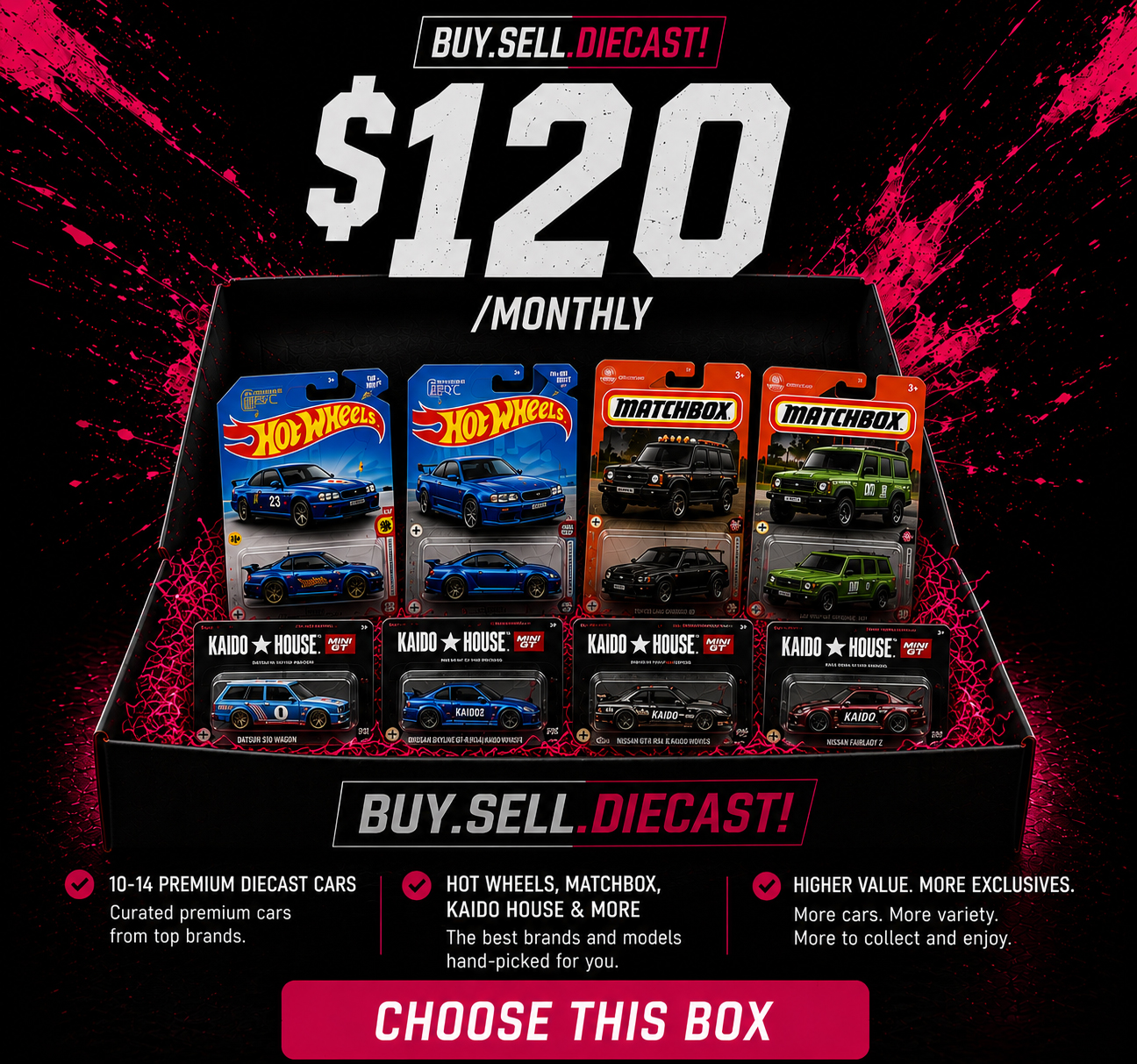$120 Collectors Box
